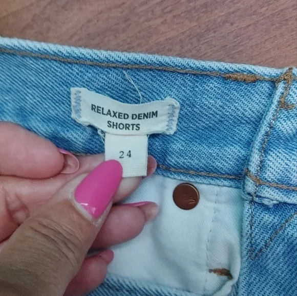 Madewell relaxed shorts sz 24 waist 29 - Picture 8 of 9
